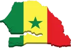 Carte du Sénégal