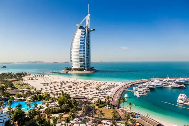 Billet d'avion Dakar – Dubaï : vue sur le Burj Al Arab