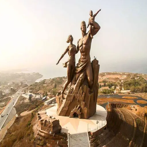 Monument de la Renaissance africaine à Dakar