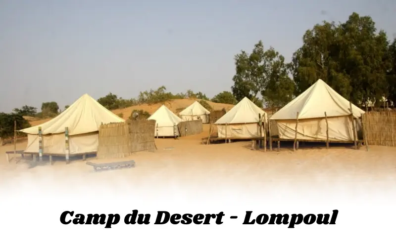 Camp du Désert de Lompoul : tente