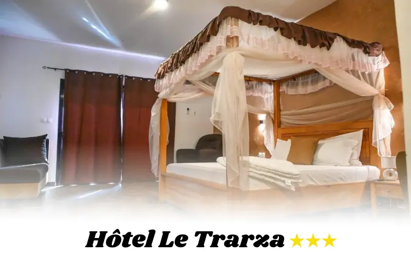 Hôtel Le Trarza : suite vue sur lac