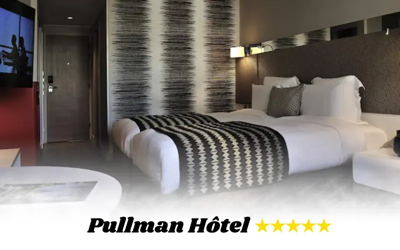 Pullman Dakar : chambre supérieure vue ville