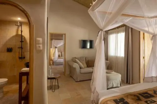 Boutique-hôtel Les Palétuviers : chambre Triple, Vue Jardin