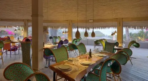 Boutique-hôtel Les Palétuviers : restaurant