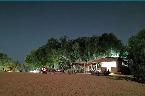 Camp du Désert : espace détente