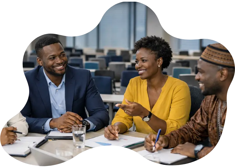 Réunion de travail entre professionnels