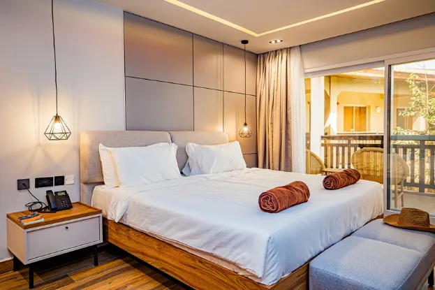 Sunset Beach Hotel : chambre Double, Vue Jardin