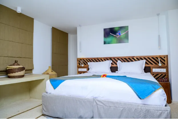 Les Manguiers de Guereo : chambre Double, Vue Jardin