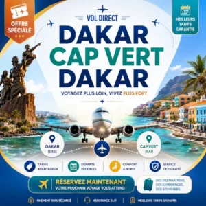 Vol Dakar → Cap-Vert