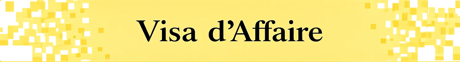 Visa d'Affaire