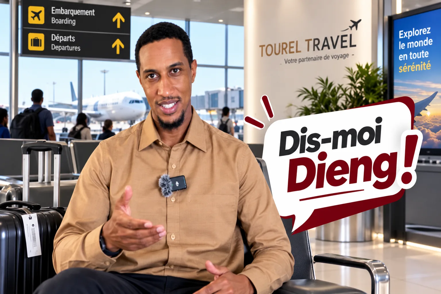 Émission « Dis-moi Dieng ! » de Tourel Travel