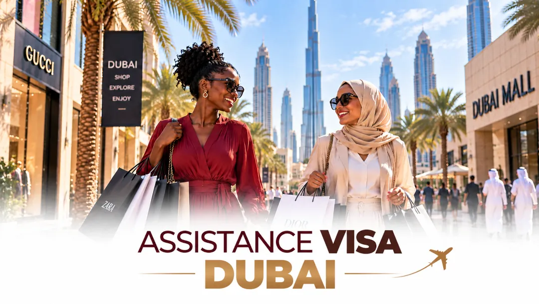 Affiche Tourel Travel : assistance visa Dubaï