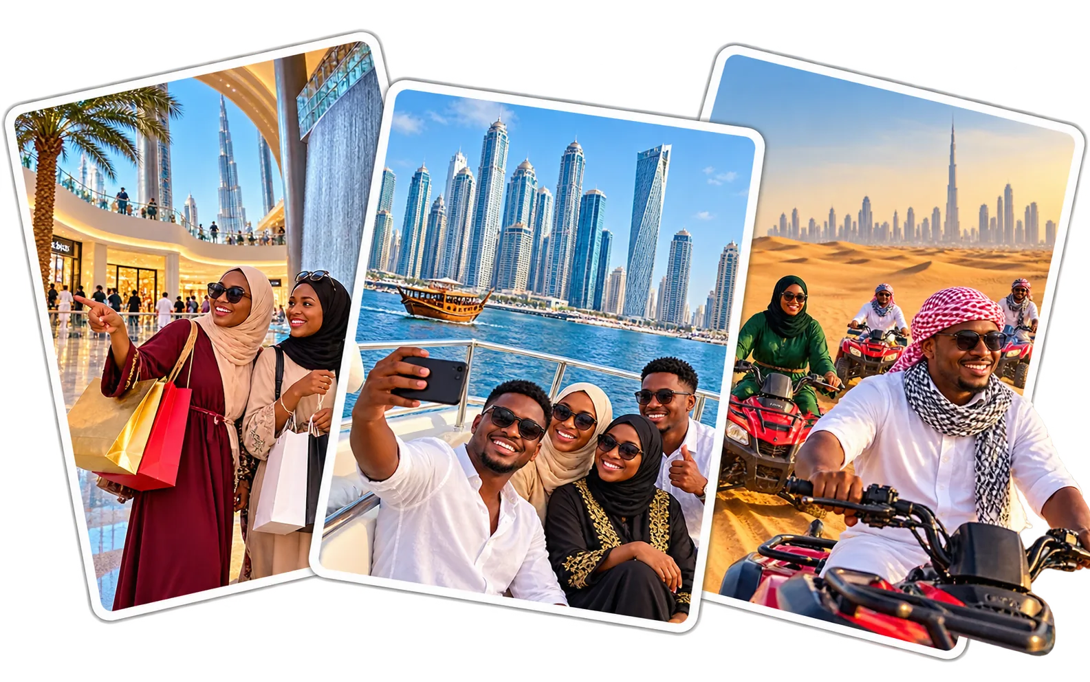 Documents pour le visa Dubaï : passeport, pièce d’identité et billet d’avion