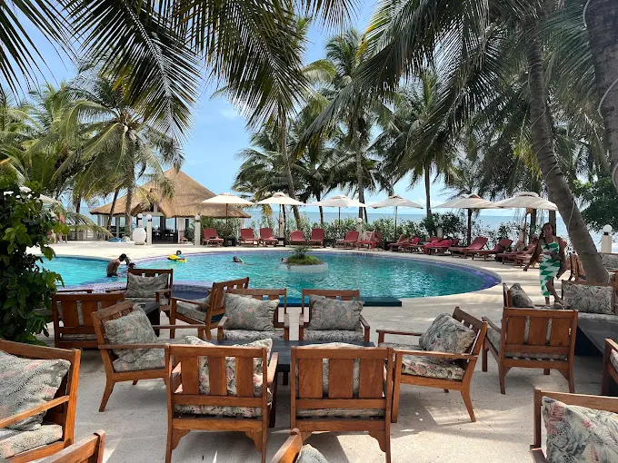Espaces communs de l'Hibiscus Hotel