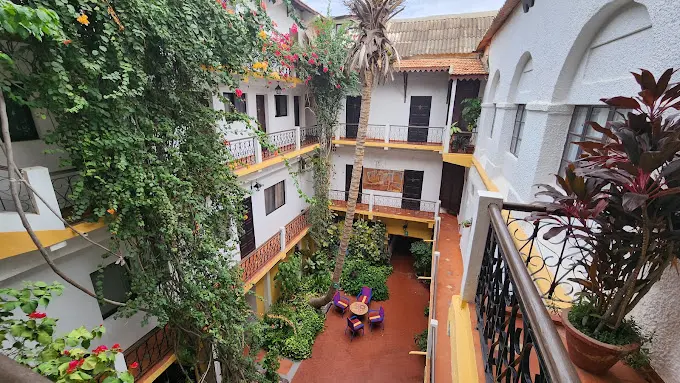 Extérieur et installations de l'Hôtel La Résidence à Saint-Louis