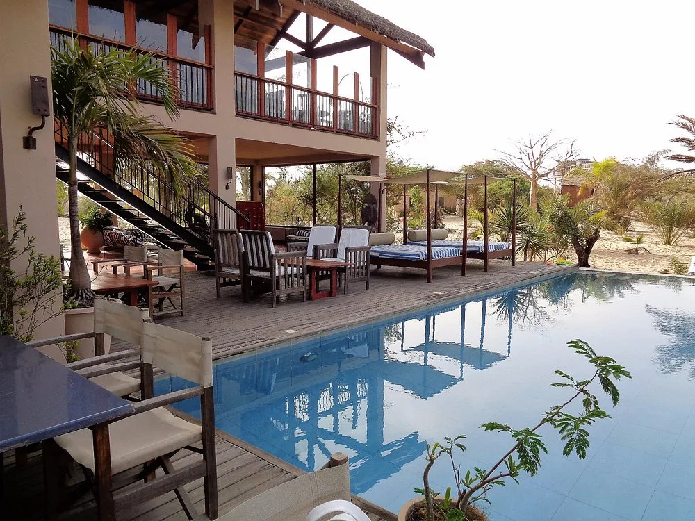 Lodge Océan & Savane : Piscine et bien-être