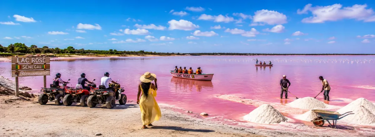 Excursions et découvertes au Sénégal — le Lac Rose