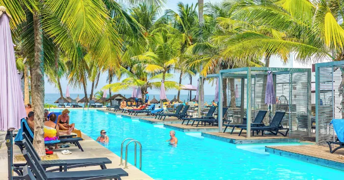 Tamala Beach Resort : vue de l'établissement