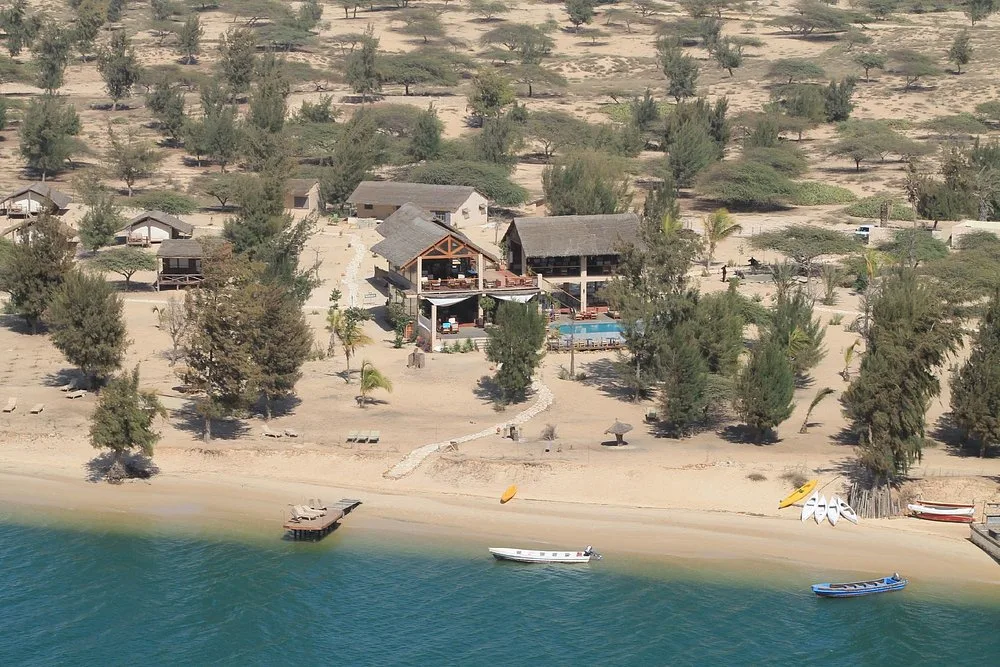 Lodge Océan & Savane : Vue aérienne et présentation générale